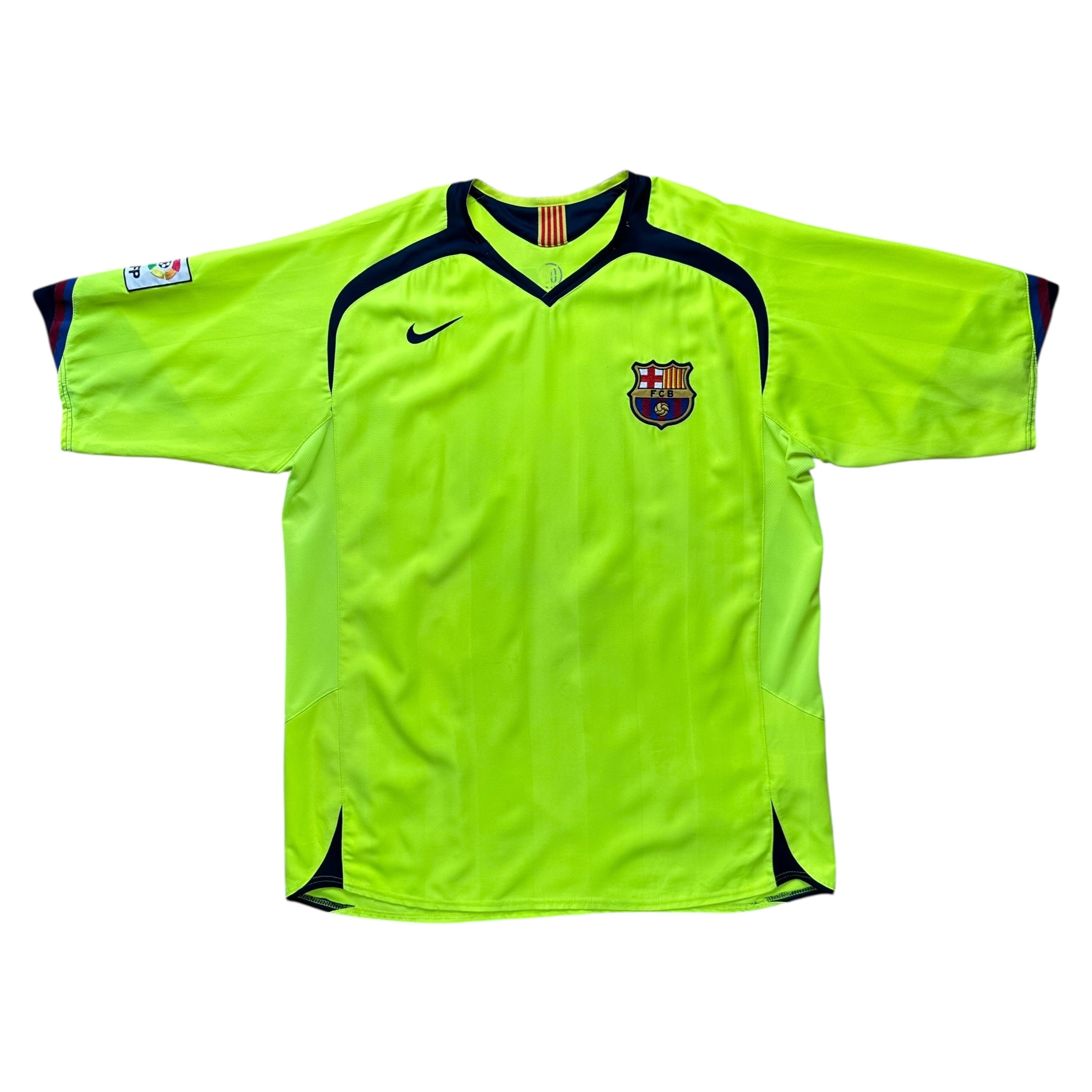 Barcelona 2005-06 Away Shirt (XL) Ronaldinho #10